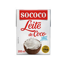 Leite de Coco Sococó Light 200ml