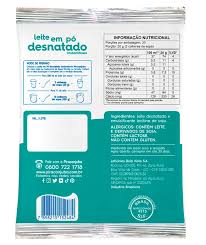 Leite em po Desnatado Piracanjuba 400g