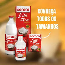 Leite de coco sococo 1 litro