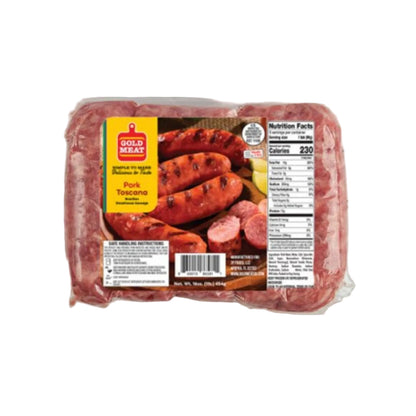 Linguica Toscana Pork Gold Meat 397gr