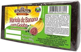 Mariola de banana com Goiaba Da Colônia 180g