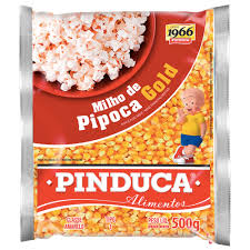 Milho de Pipoca Gold Pinduca 500g