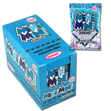 Mini Mini Minty Chicles Sugar Free 22.5g
