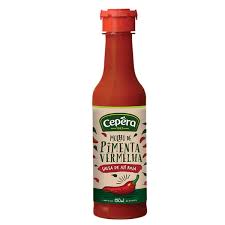 Molho de Pimenta Vermelha Salsa de Aji Cepera 150ml