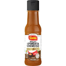 Molho de Pimenta Cremoso Defumado Sinha 150ml