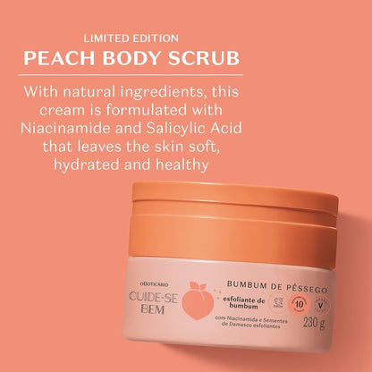 NativaSPA Exfoliante BumBum Pessego O Boticario 200g