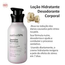 Nativa SPA Jasmine Loção Hidratante para o corpo 400ml 