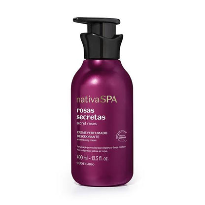Nativa SPa Loção Rosas Secretas Body lotion O Boticario 400ml