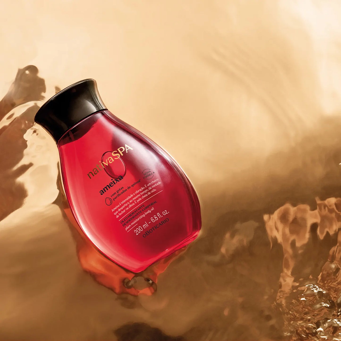 Nativa Spa Ameixa Oleo para o Corpo O Boticario 200ml