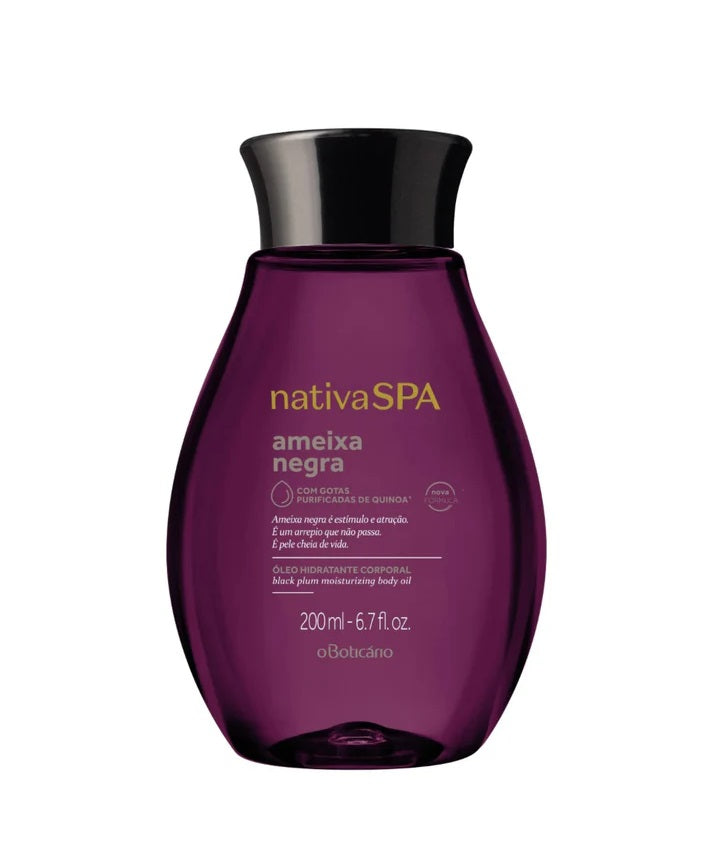 Nativa Spa Ameixa Preta Oleo para o Corpo O Boticario 200ml