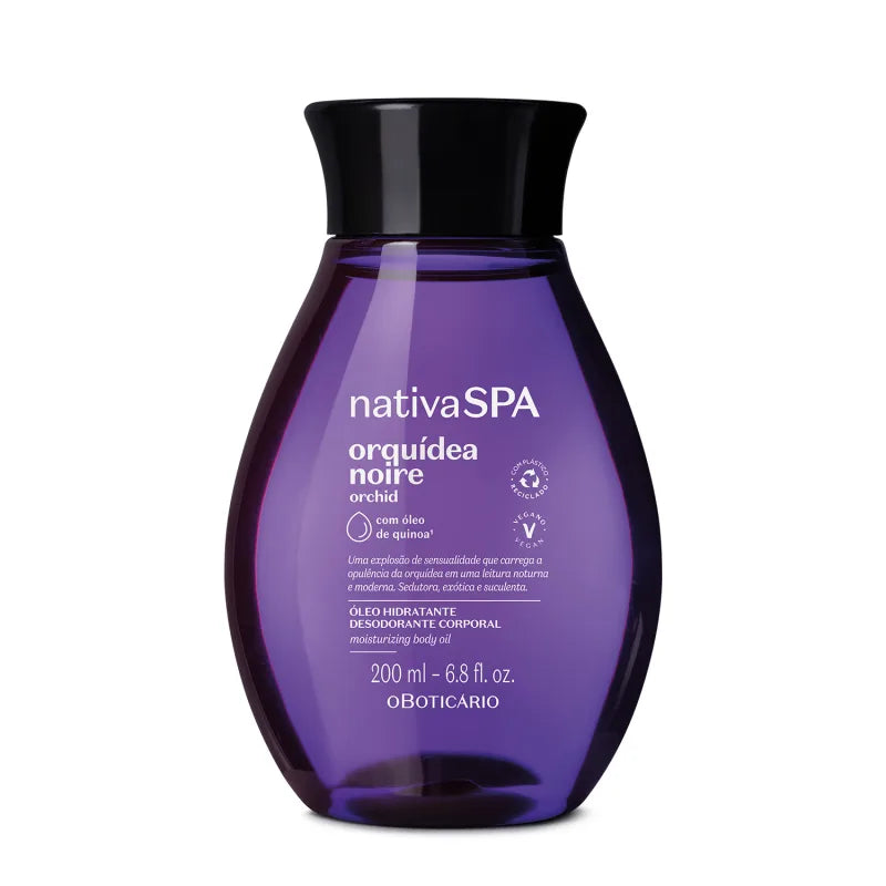 Nativa Spa Orquidea Noire Oleo para o Corpo Boticario 200ml
