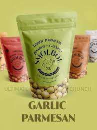 Ovinhos de Amendoim Garlic Parmesan Smolbol 170g