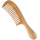 Pente de Cabelo de Bamboo