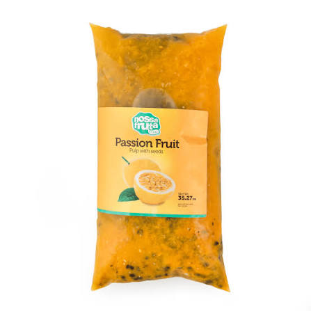 Polpa de Maracuja com Sementes Nossa Fruta 1 litro
