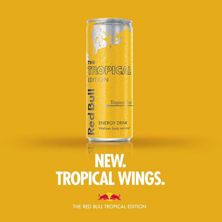 Red Bull Tropical The Yellow Edition 250ml