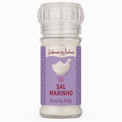 Sal Marinho Sabor de Indias 100g