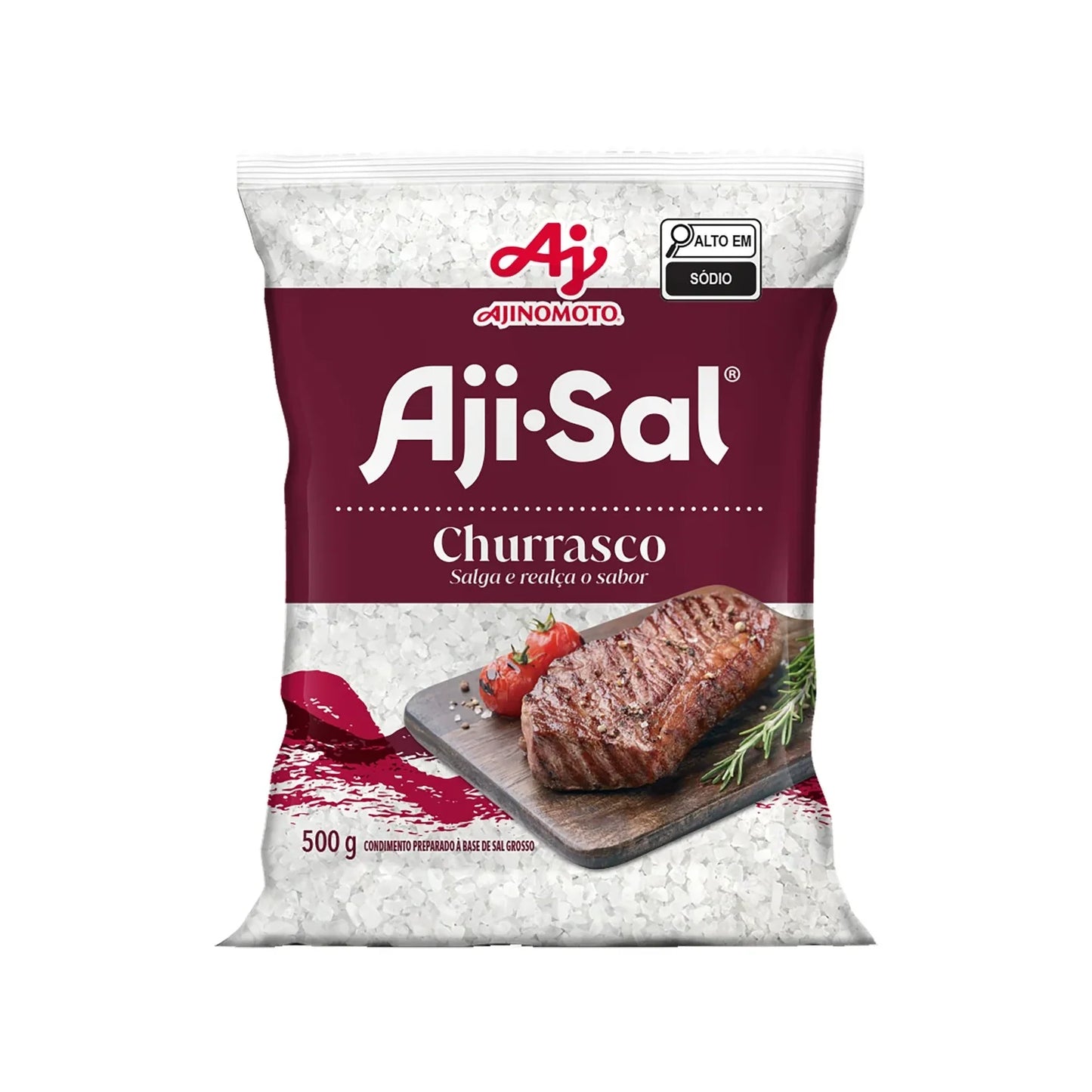 Sal de churrasco Aji-Sal Ajinomoto 500g
