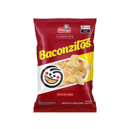 Salgadinho Baconzitos Elma Chips 86g