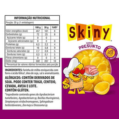 Salgadinho Presunto Skiny 35g