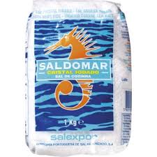 Sal grosso Saldomar 1kg