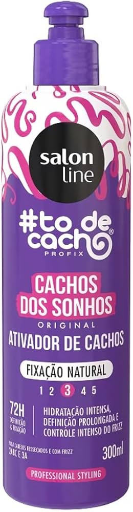 Salon Line Ativador de Cachos Cachos dos Sonhos 300ml