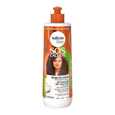 Salon Line Ativador de Cachos Oleo de coco SOS 500ml