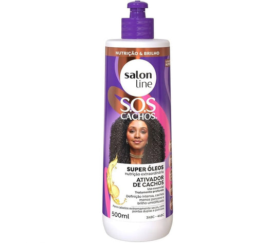 Salon Line Ativador de Cachos Super Oleos SOS 500ml