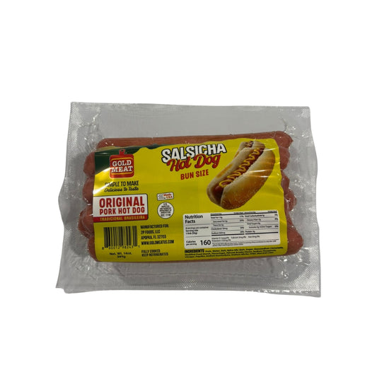 Salsicha Hot Dog Gold Meat 397gr