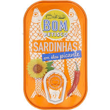 Sardinha em Oleo Picante Nom Petisco 120g