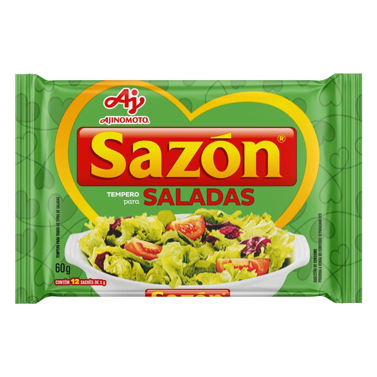 Sazon tempero Saladas 60g