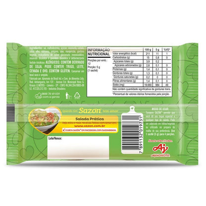 Sazon tempero Saladas 60g