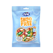 Smoo Free Frutas sortidas com nata  Fini 80g