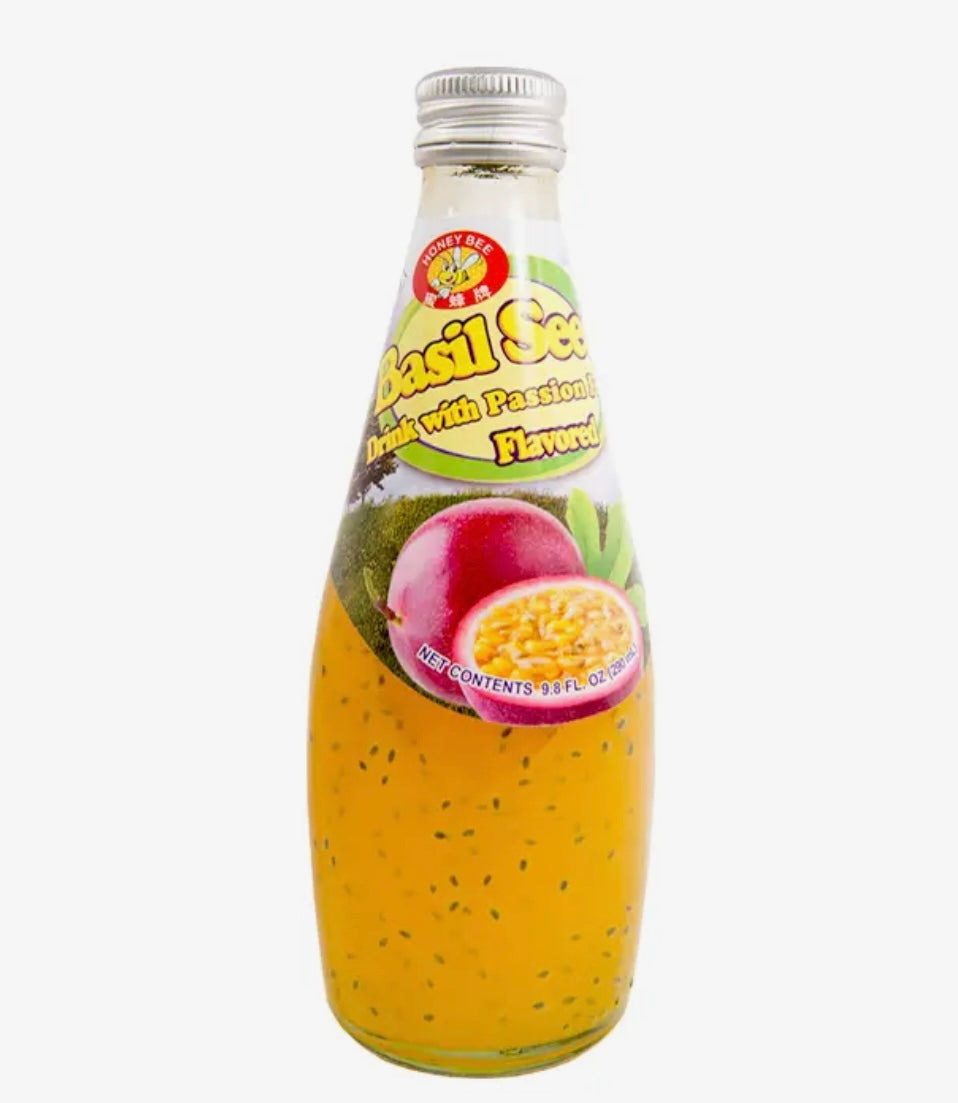 Suco de Passion Fruit - Basil Seeds Honey Bee 290ml