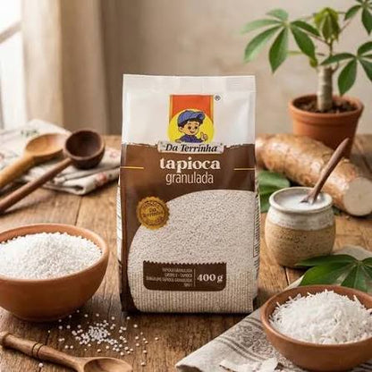 Tapioca Granulada Da Terrinha 400g
