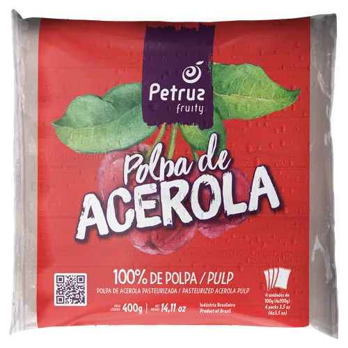 Polpa de Acerola Petruz 400g