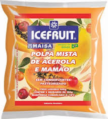 Polpa de Acerola e Mamao Icefruit 400g