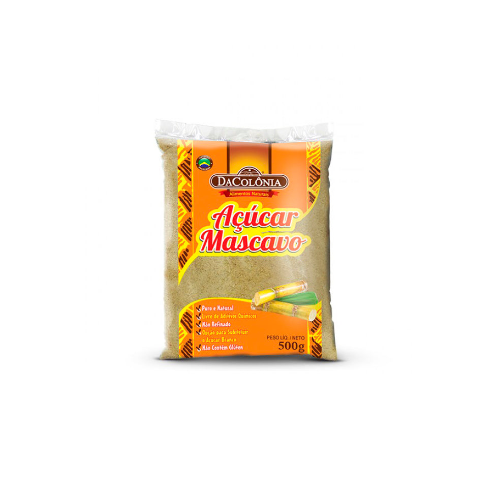 Acucar Mascavo Da Colonia 500g