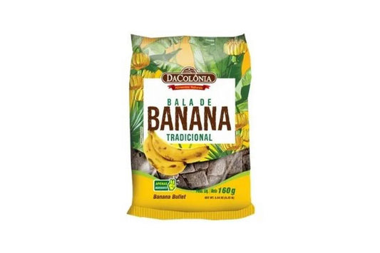 Bala de Banana Da Colonia 160g