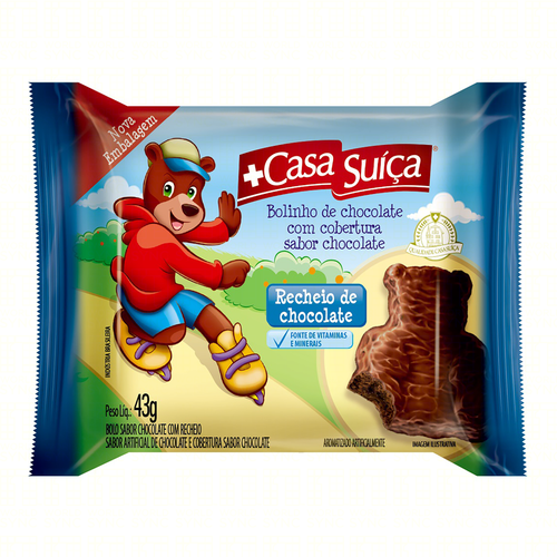 Bolinho de Chocolate Casa Suica 43g