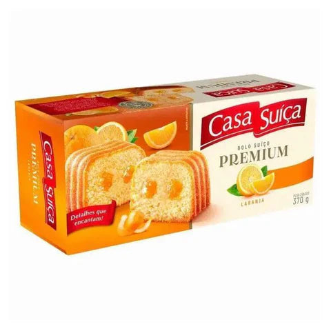 Bolo Pronto Laranja Premium Casa Suica 270g