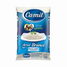 Arroz Branco Camil 5lb (2kg)