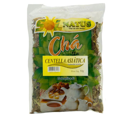 Chá Centella Asiatica SolNatus 50g