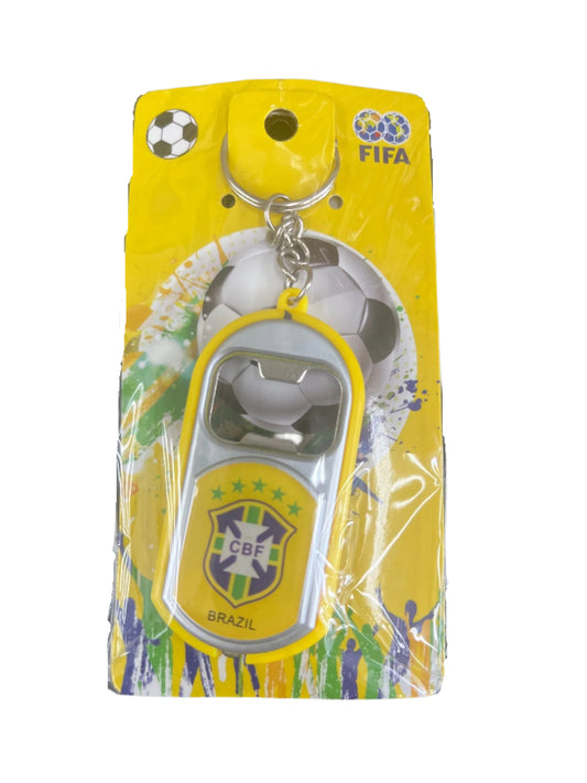 Chaveiro - Abridor de latas Brasil CBF