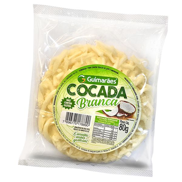 Cocada Branca Redonda Guimaraes 80g