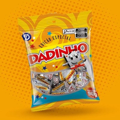 Pacote de Bala Dadinho 90g