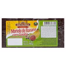 Mariola de banana com Goiaba Da Colônia 180g