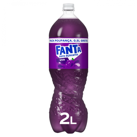 Fanta Uva Zero 2 litros