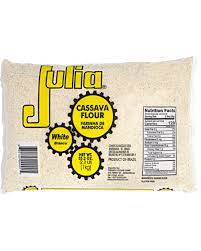 Farinha de Mandioca Crua Julia 1kg