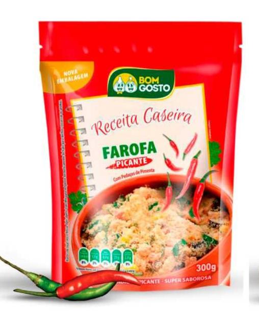 Farofa Caseira Picante Bom Gosto 300g