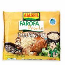 Farofa Pronta Tradicional Amafil 500g